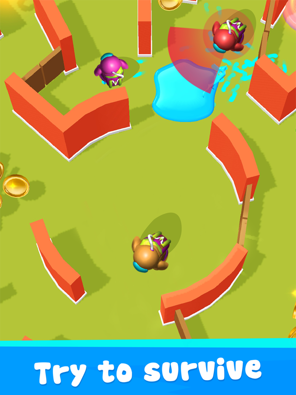 Captures d'écran de Traitor Hunt : Hide 'N Seek iPad 